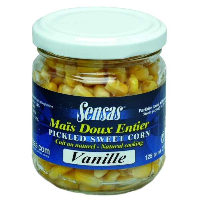 SENSAS Mais Süß Vanille 212ml Glas (19,53 € pro 1 l)