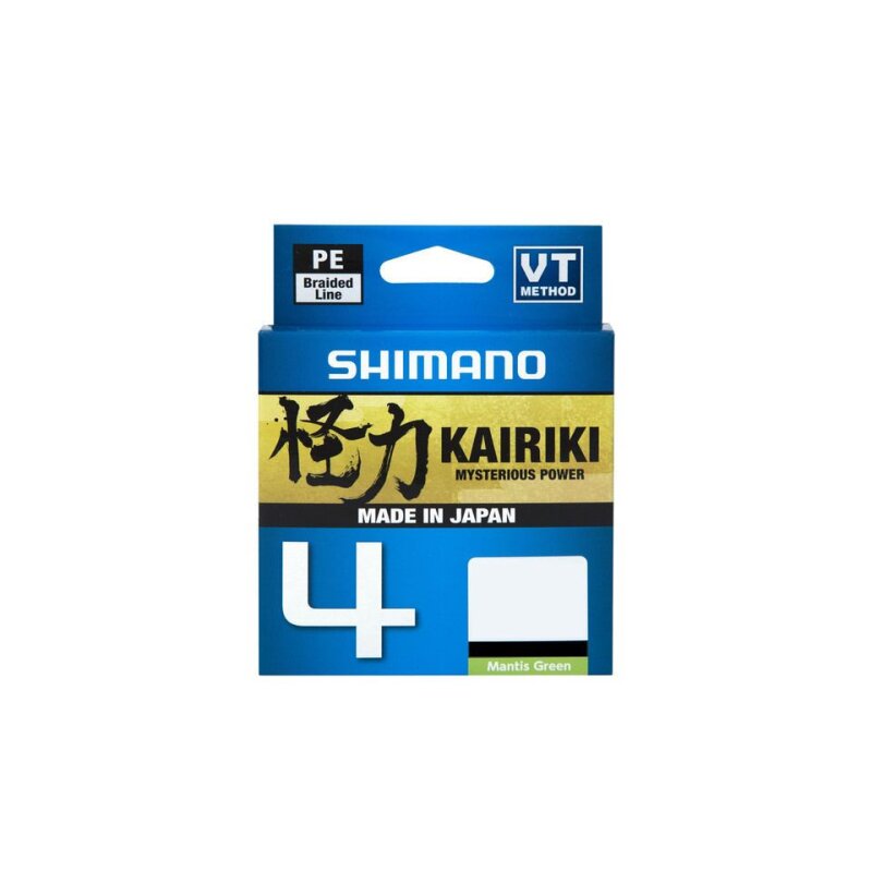 SHIMANO Kairiki 4 0,23mm 18,6Kg 300m Mantis Green (0,05 € pro 1 m)