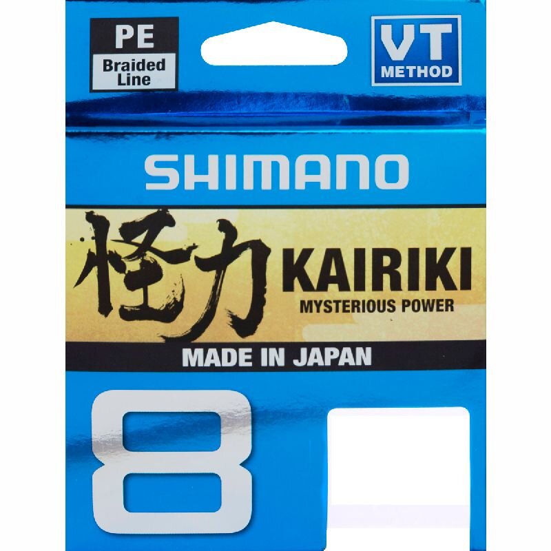SHIMANO Kairiki 8 0,13mm 8,2kg 300m Yellow (0,11 € pro 1 m)