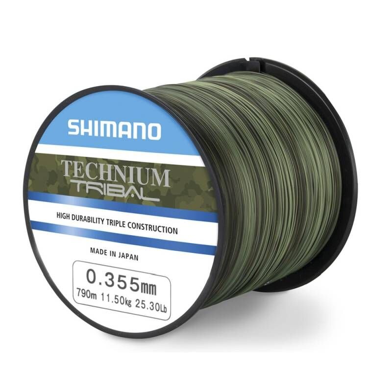 SHIMANO Technium Tribal PB 0,3mm 8,5kg 1100m Camouflage (0,03 € pro 1 m)