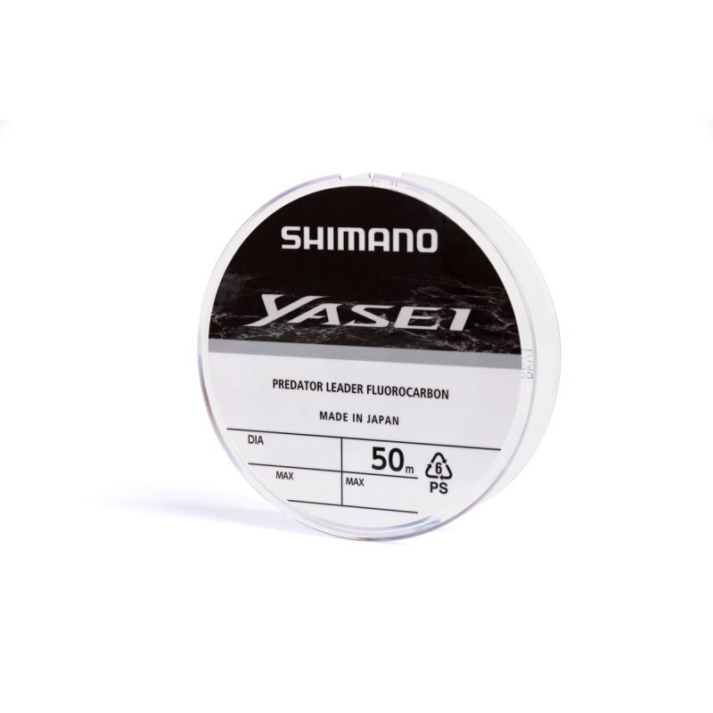 SHIMANO Yasei Predator Fluorocarbon 0,2mm 3,05kg 50m Grey (0,16 € pro 1 m)