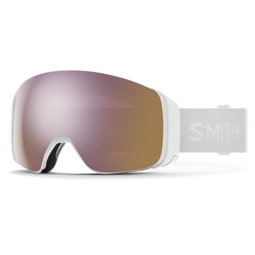 SMITH OPTICS I/O MAG 4D Ski- Snowboardbrille WHITE VAPOR 22 - ChromaPOP Everyday Rose Gold Mirror NEU