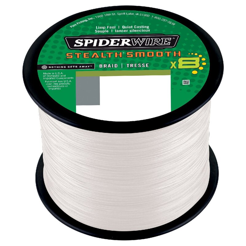 SPIDERWIRE Stealth Smooth 8 0,11mm 10,3kg 2000m Translucent (0,08 € pro 1 m)