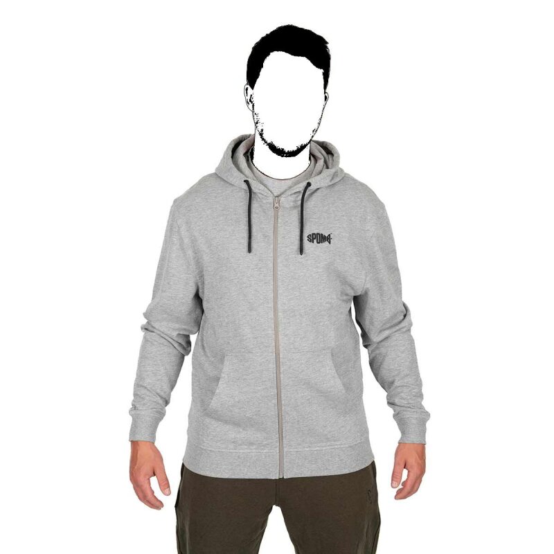 SPOMB Hoodie Full Zip XL Grey