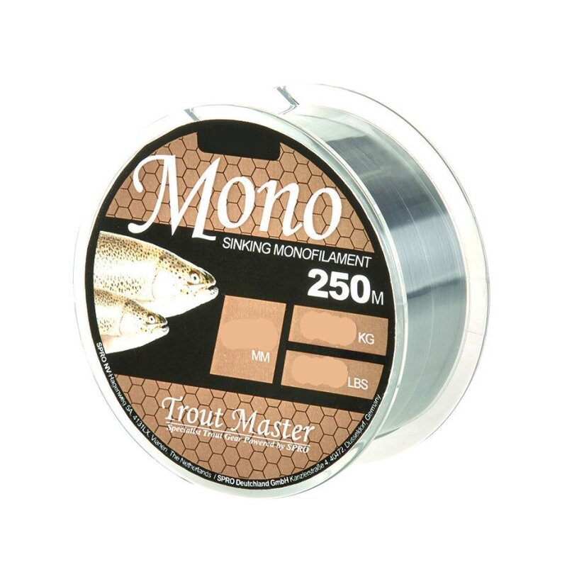 TROUTMASTER Mono 0,22mm 4,98kg 200m (0,04 € pro 1 m)