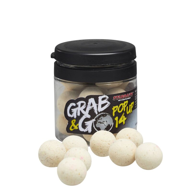 STARBAITS G&G Global Pop Up Garlic 14mm 20g Weiß (147,50 € pro 1 kg)
