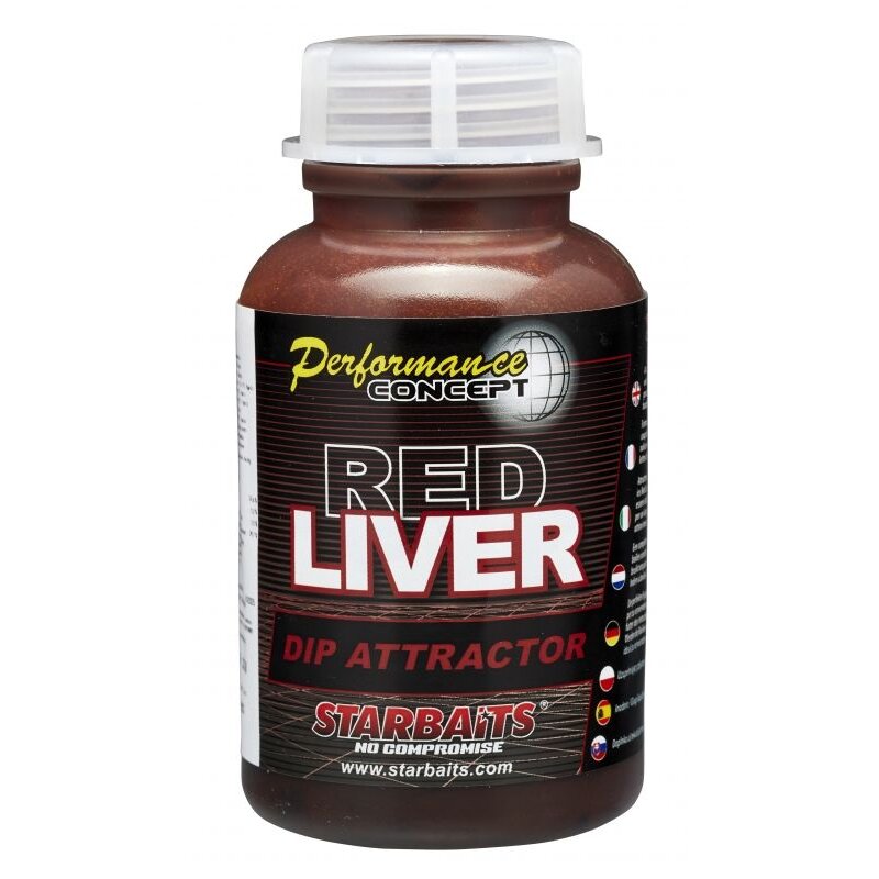STARBAITS PC Dip Attractor Red Liver 200ml (45,30 € pro 1 l)