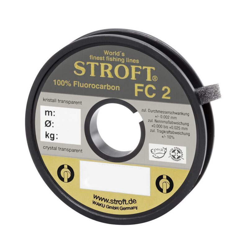 STROFT FC2 0,11mm 1,2kg 25m Kristall Transparent (0,26 € pro 1 m)