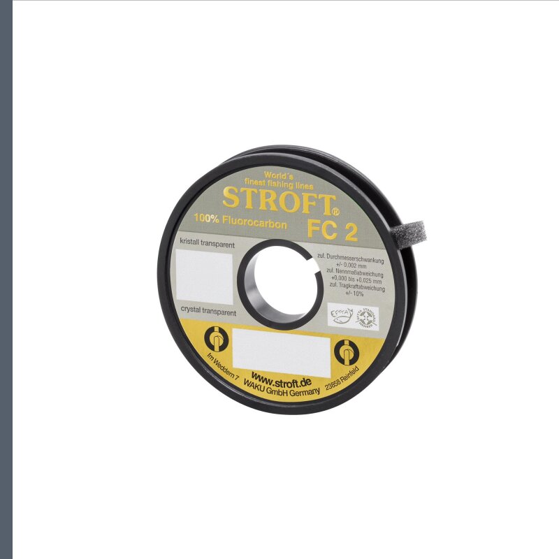 STROFT FC2 0,6mm 22kg 25m Kristall Transparent (0,83 € pro 1 m)