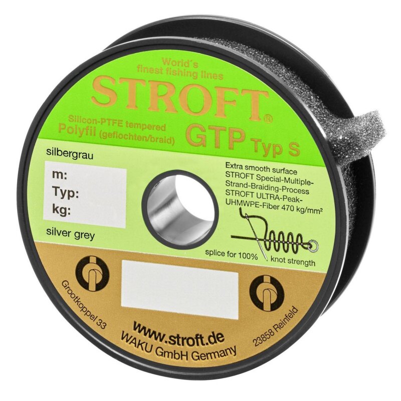 STROFT GTP Typ S3 8kg 250m Silbergrau (0,35 € pro 1 m)