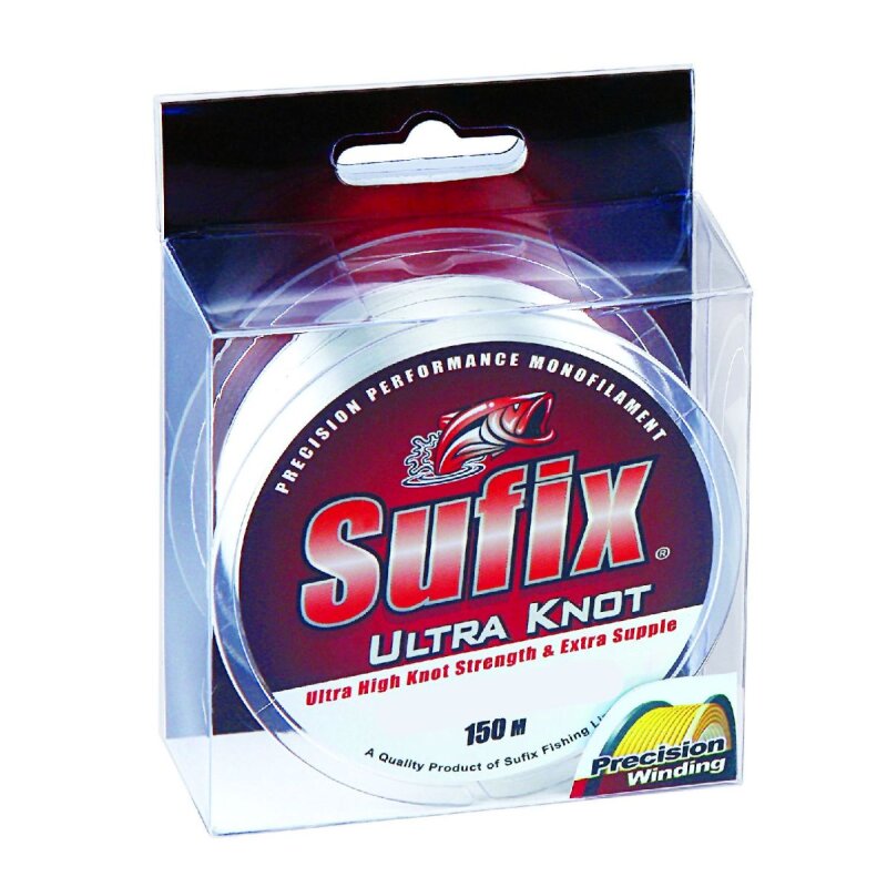 SUFIX Ultra Knot 0,14mm 1,8kg 150m Opaque Yellow (0,04 € pro 1 m)