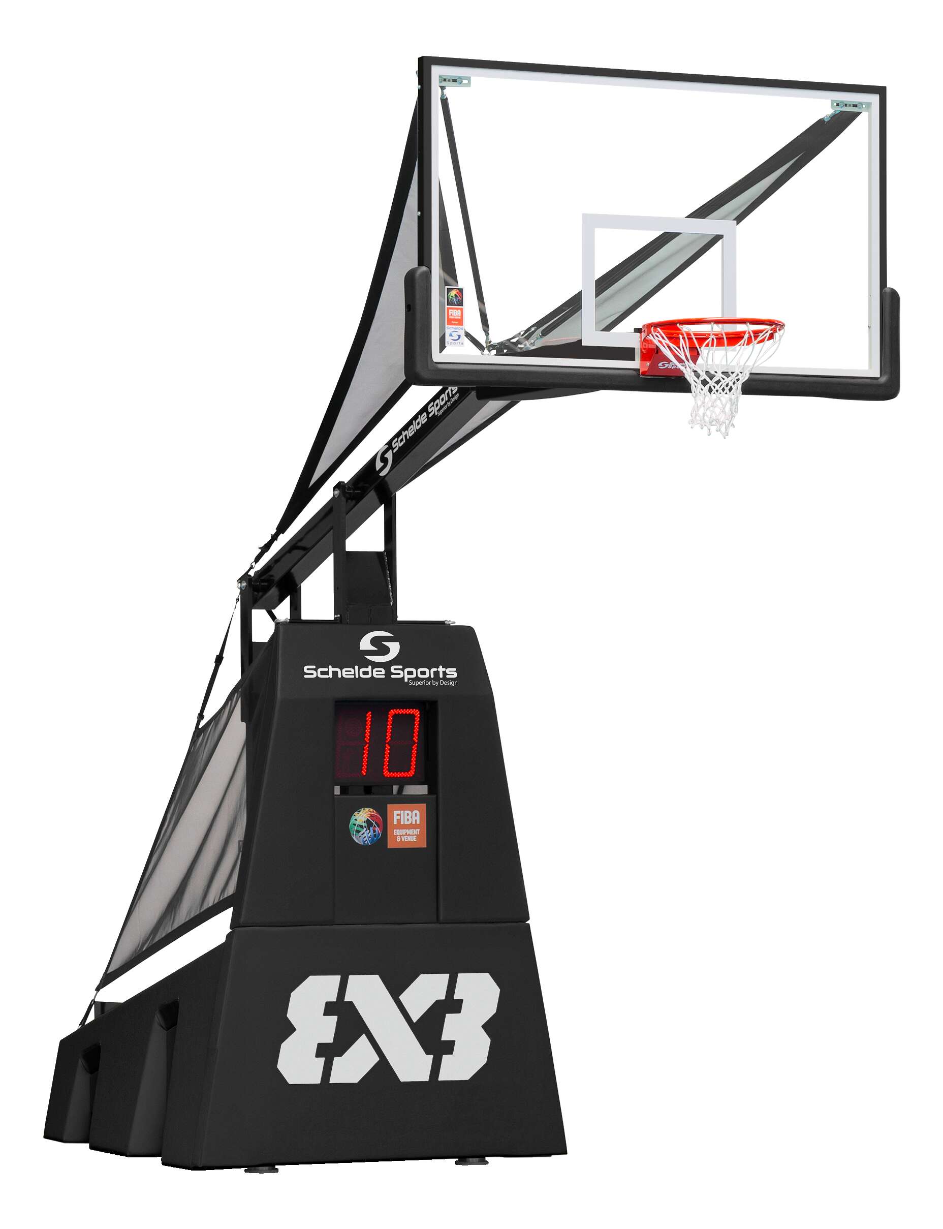 Schelde Basketballanlage "SAM 3x3" von Schelde