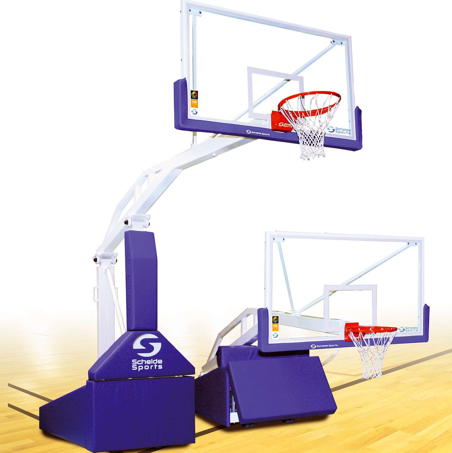 Schelde Basketballanlage "Super SAM 325" von Schelde