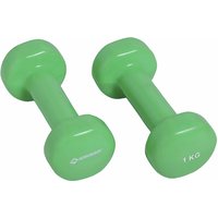 Schildkröt Fitness Vinyl Hantel Set 2x 1,0kg (Neutral one size Größe)