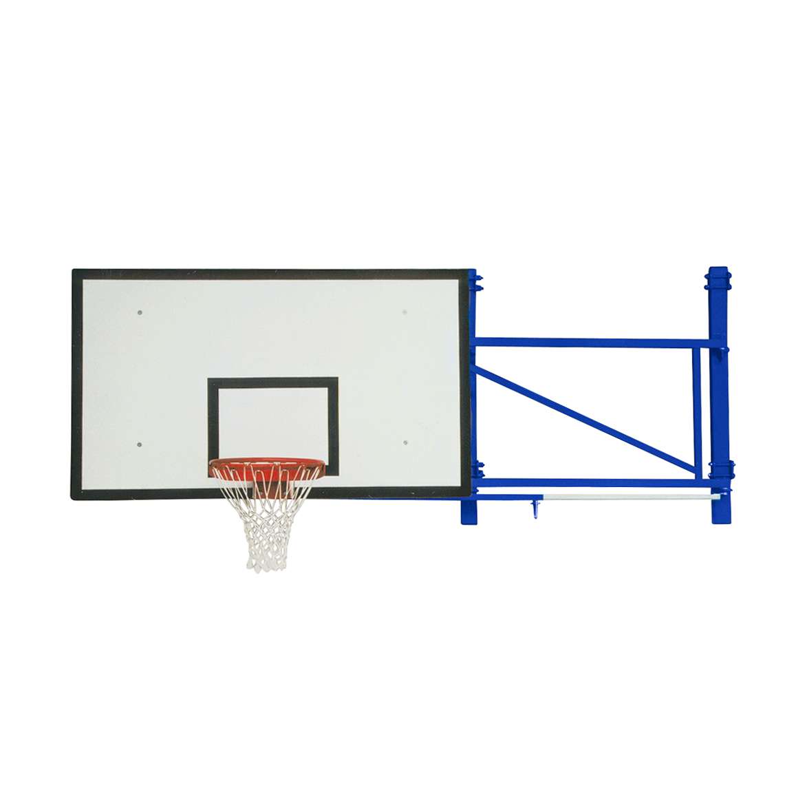 Sport-Thieme Basketball-Wandanlage "Schwenk- und Höhenverstellbar", Ausladung 225 cm, Betonwand von Sport-Thieme