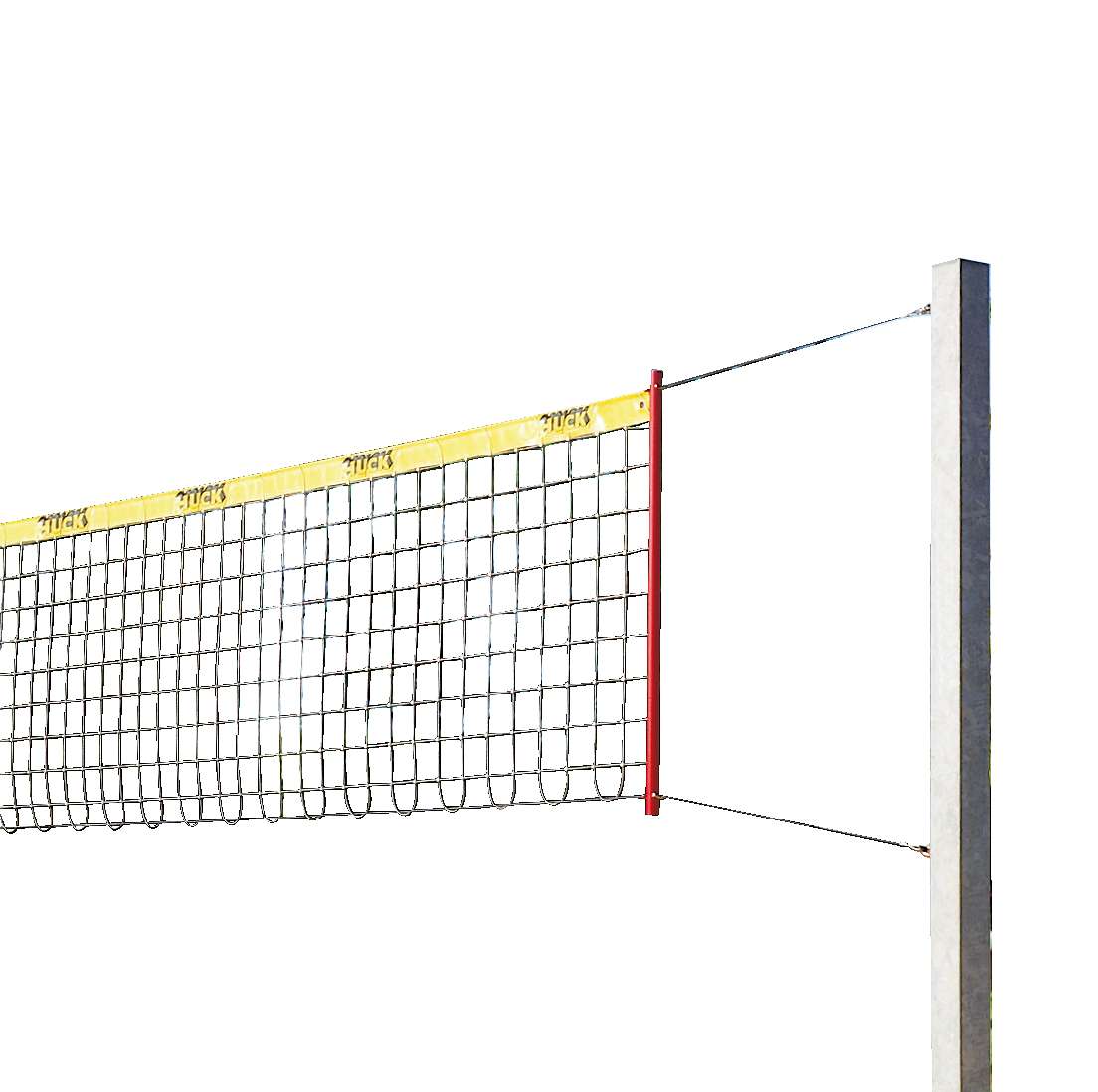 Sport-Thieme Beachvolleyball-Anlage "Stabil", Netz ohne Ummantelung, Ohne Säulenschutzpolster von Sport-Thieme