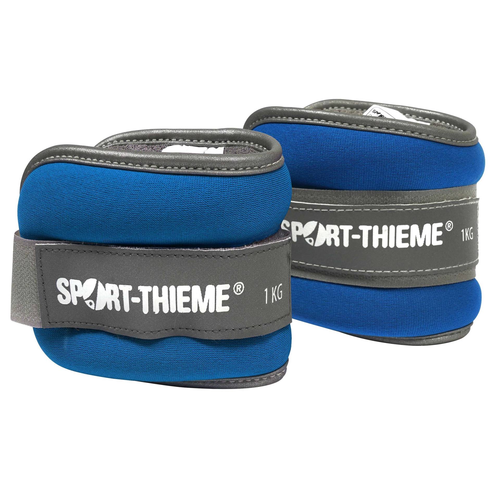 Sport-Thieme Gewichtsmanschetten "Premium", 1 kg, Blau von Sport-Thieme