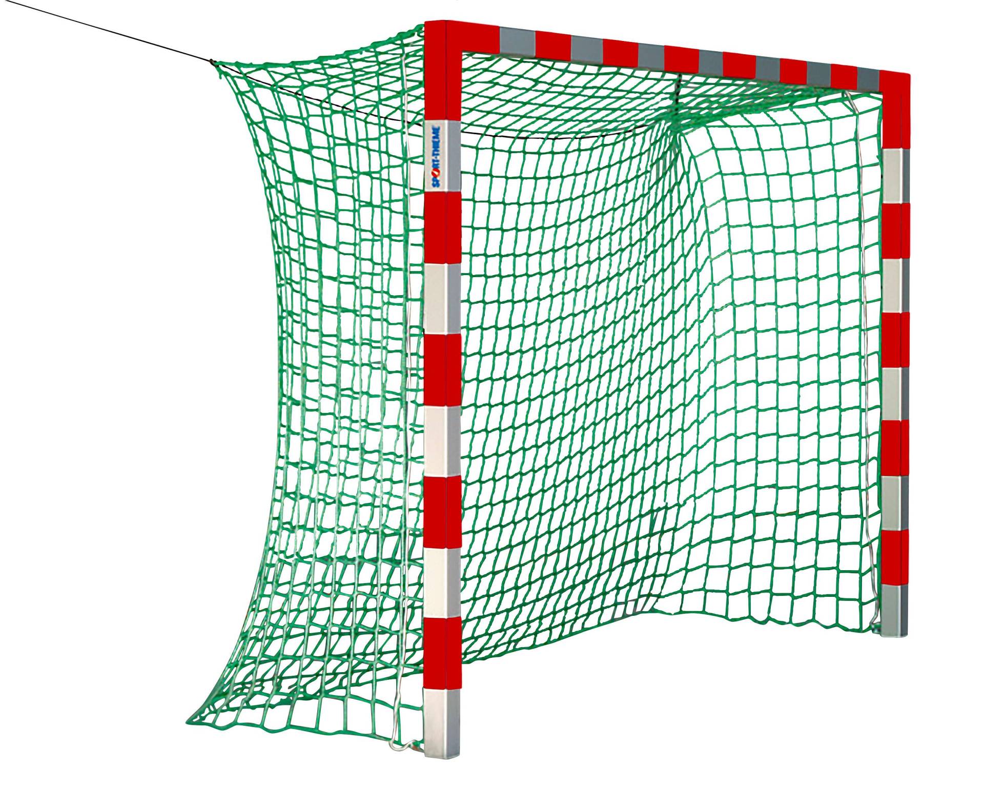 Sport-Thieme Handballtor ohne Netzbügel, 3x2 m, Rot-Silber von Sport-Thieme