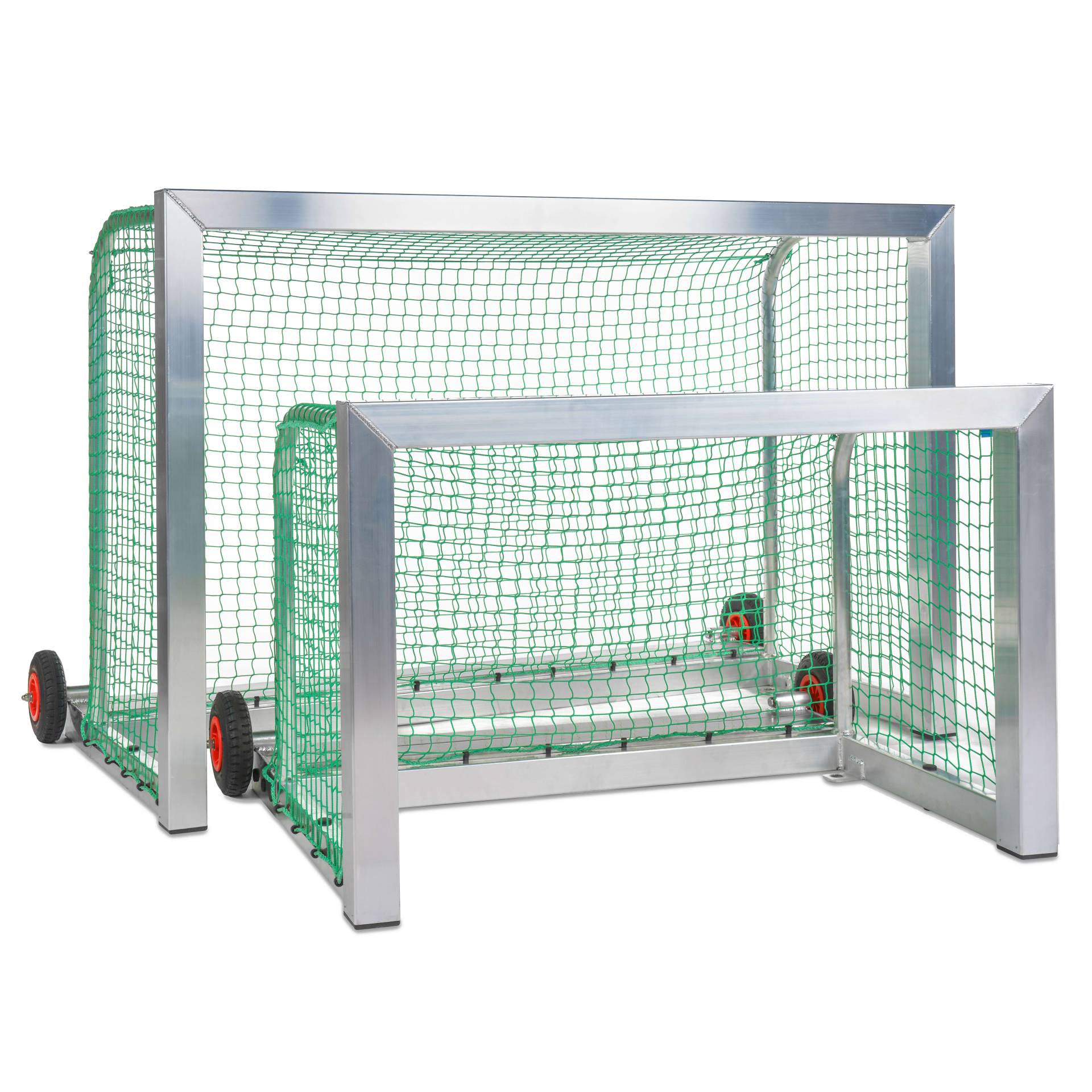 Sport-Thieme Mini-Fußballtor selbstsichernd, Inkl. Netz, grün (MW 10 cm), 1,80x1,20 m, Tortiefe 1,05 m von Sport-Thieme
