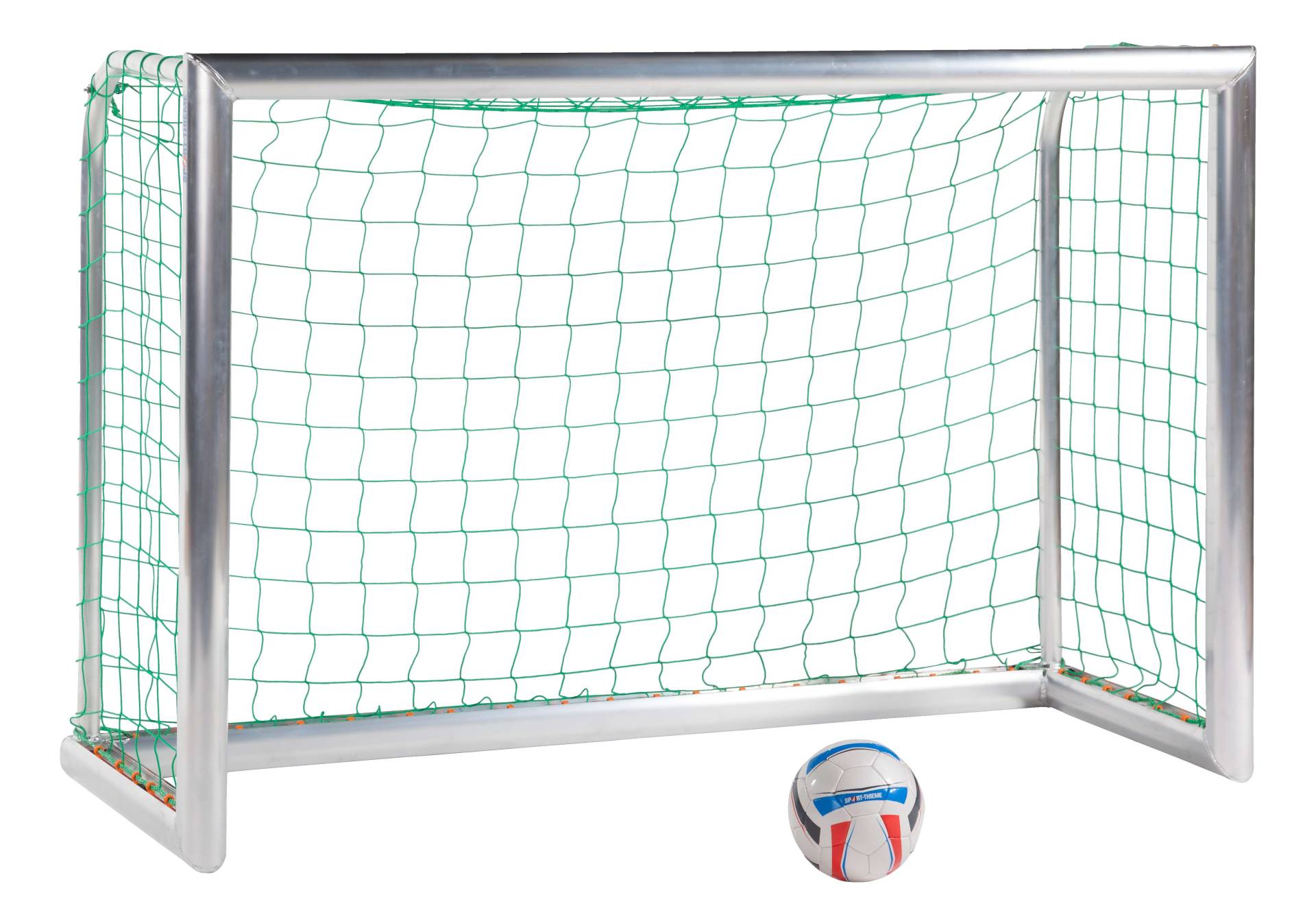 Sport-Thieme Mini-Fußballtor "Professional", Inkl. Netz, grün (MW 10 cm), 1,80x1,20 m, Tortiefe 0,70 m von Sport-Thieme
