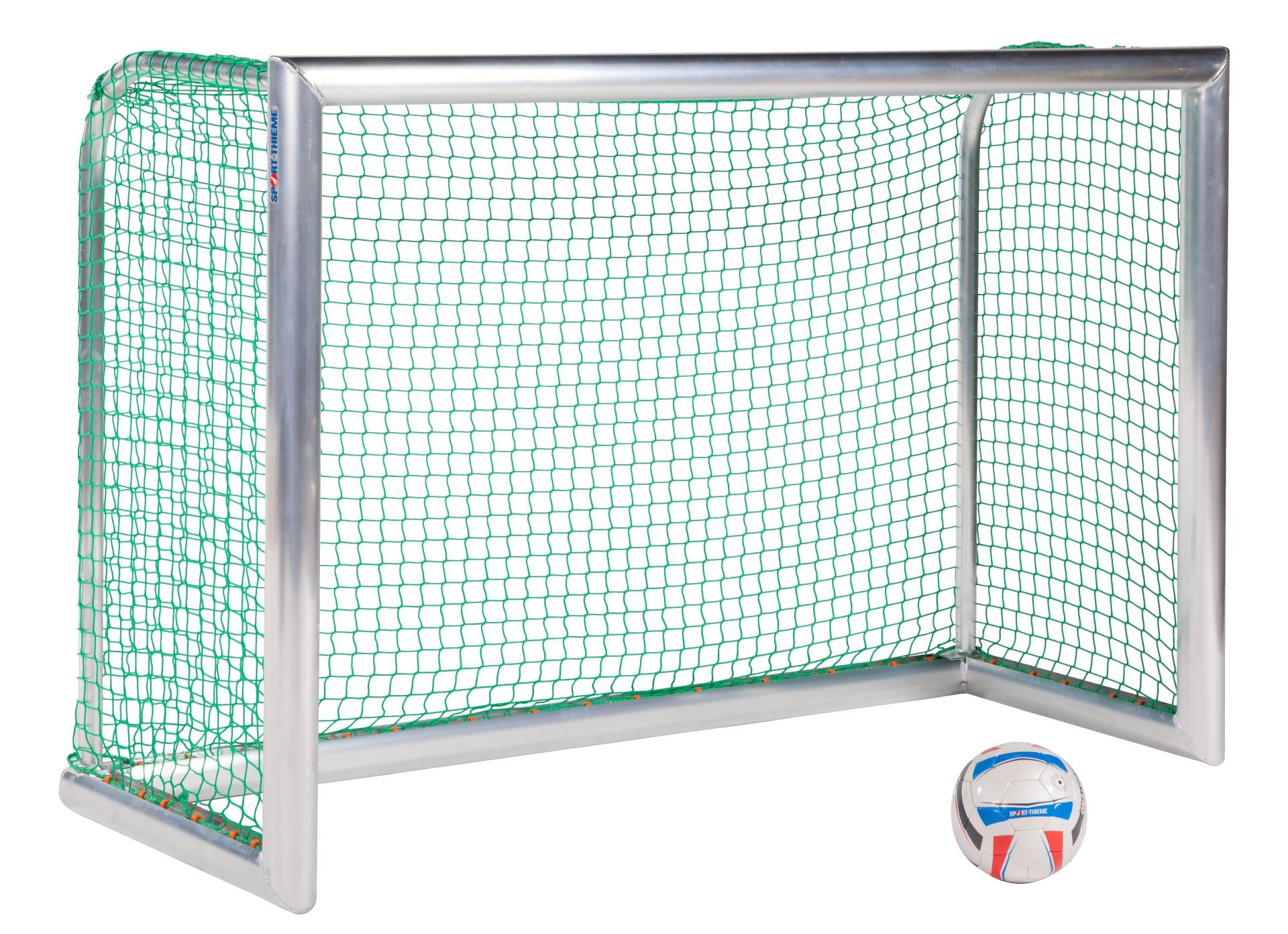 Sport-Thieme Mini-Fußballtor "Professional", Inkl. Netz, grün (MW 4,5 cm), 1,80x1,20 m, Tortiefe 0,70 m von Sport-Thieme