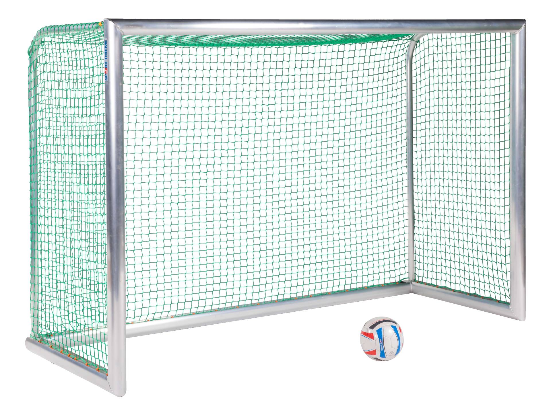 Sport-Thieme Mini-Fußballtor "Professional", Inkl. Netz, grün (MW 4,5 cm), 2,40x1,60 m, Tortiefe 1,00 m von Sport-Thieme