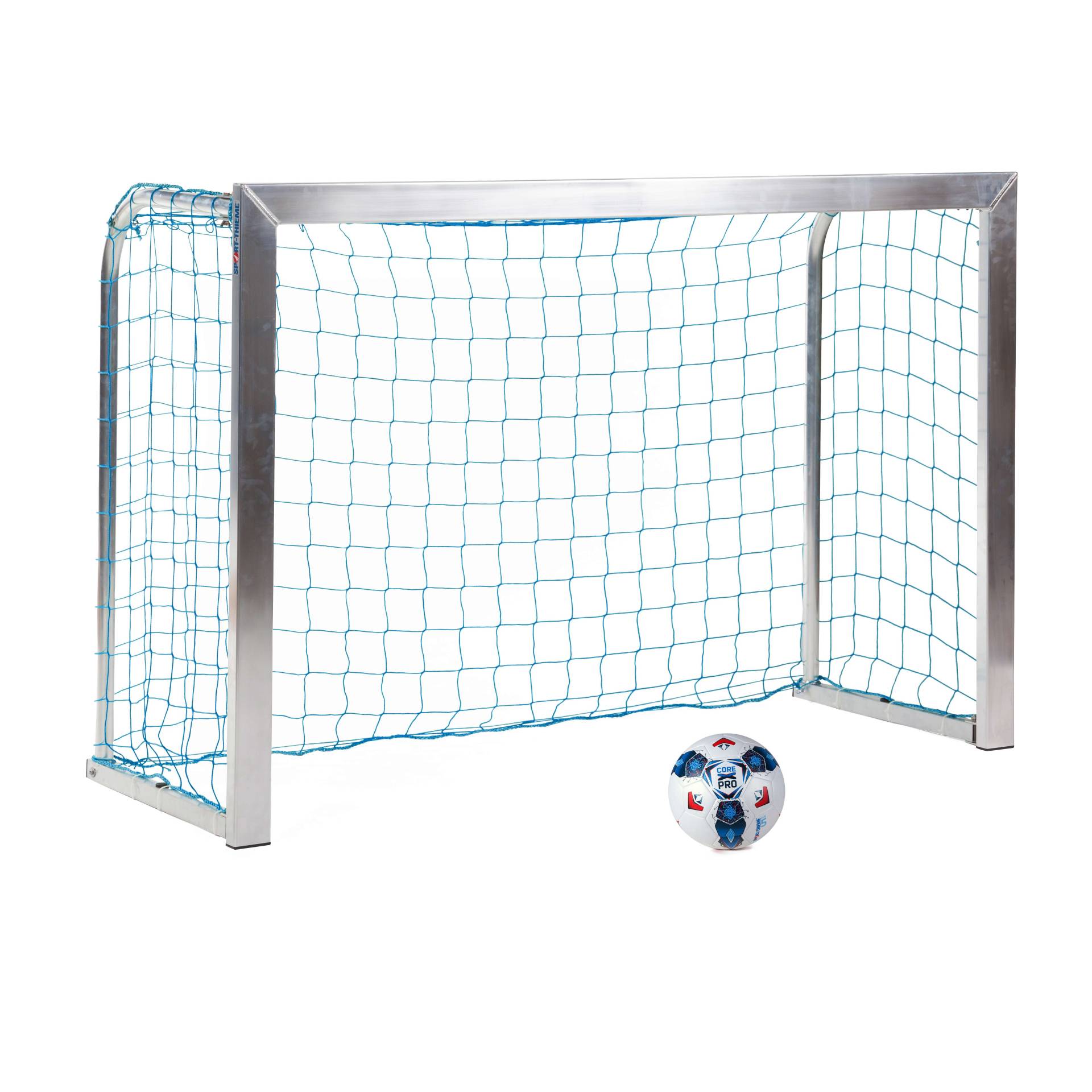 Sport-Thieme Mini-Fußballtor "Training", Inkl. Netz, blau (MW 10 cm), 1,80x1,20 m, Tortiefe 0,70 m von Sport-Thieme