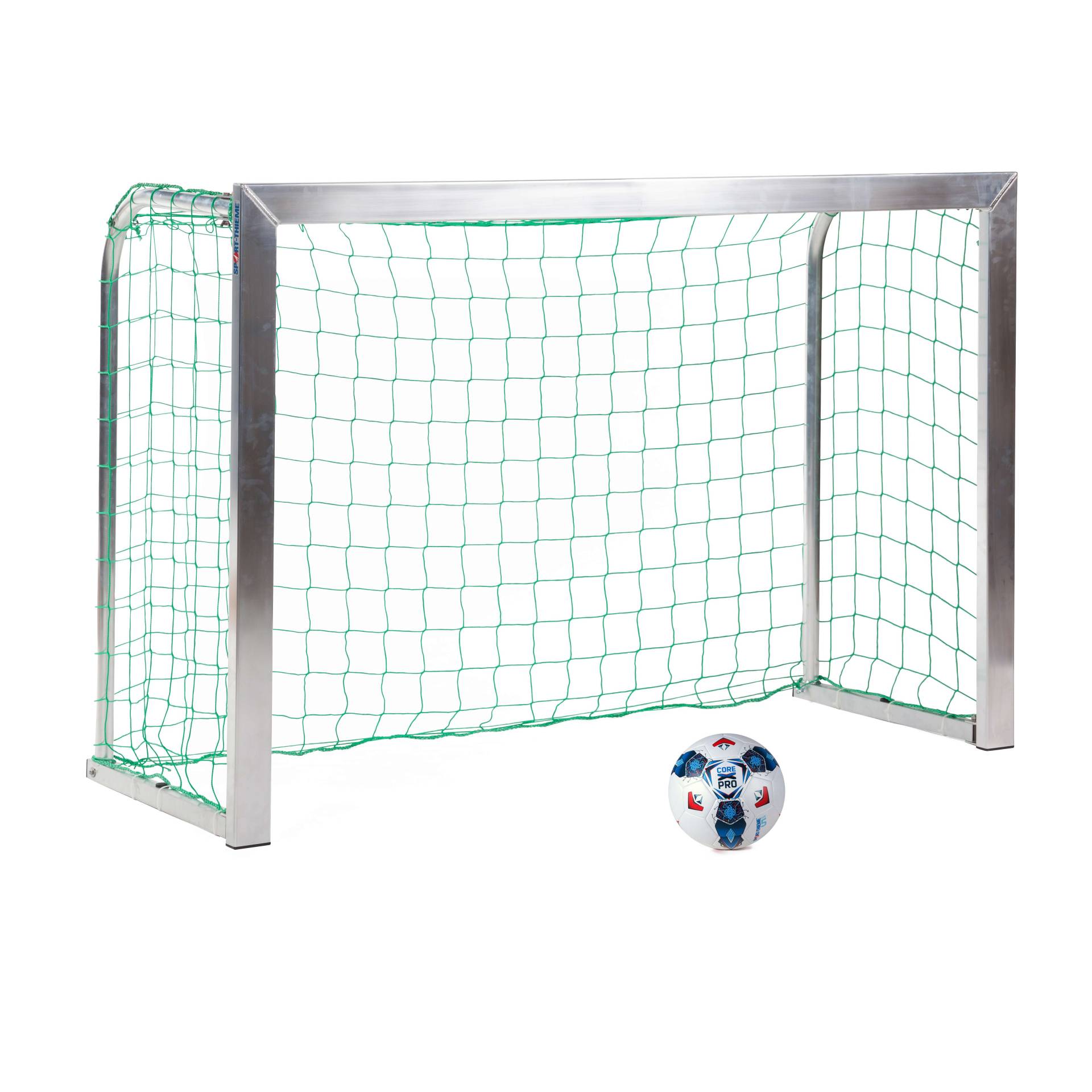 Sport-Thieme Mini-Fußballtor "Training", Inkl. Netz, grün (MW 10 cm), 1,80x1,20 m, Tortiefe 0,70 m von Sport-Thieme