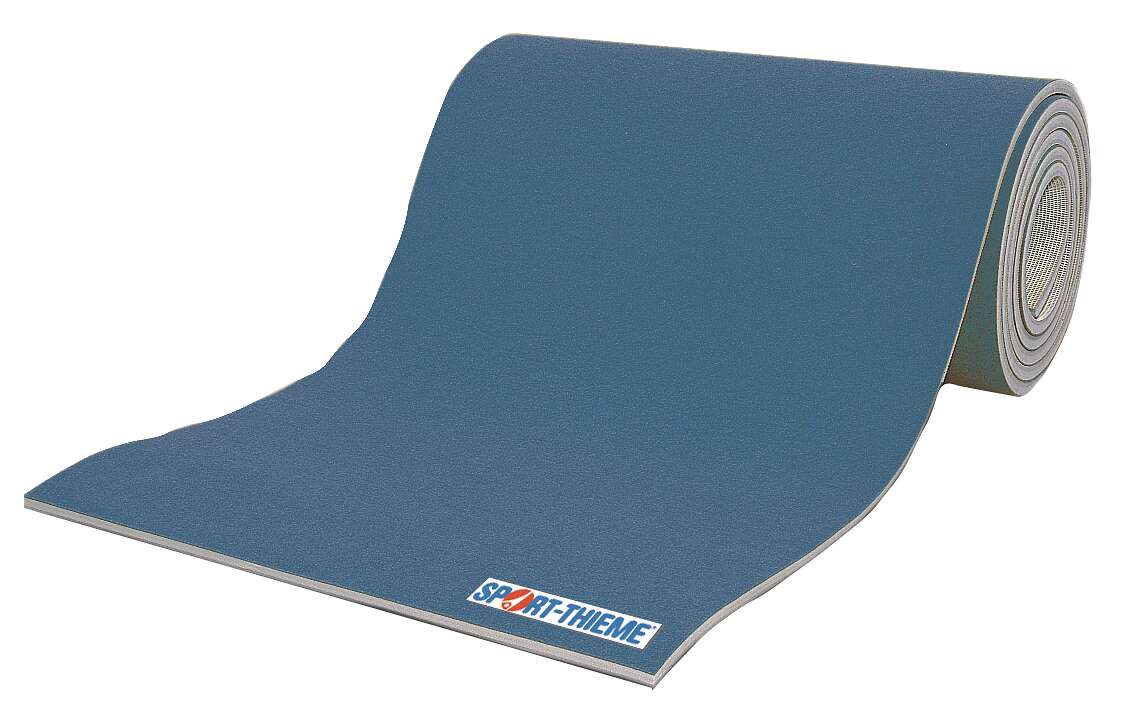 Sport-Thieme Bodenturnfläche "Wettkampf", 12x12 m, Blau, 35 mm, 1,5 m breit von Sport-Thieme