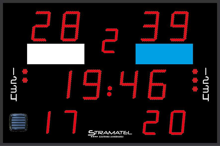 Stramatel Anzeigetafel "452 XPB 3000" von Stramatel
