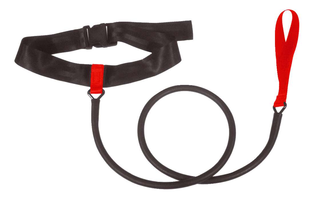StrechCordz Zugseil "Aqua-Gym Short-Belt", Rot, Zugstärke 5,4–14,1 kg von StrechCordz