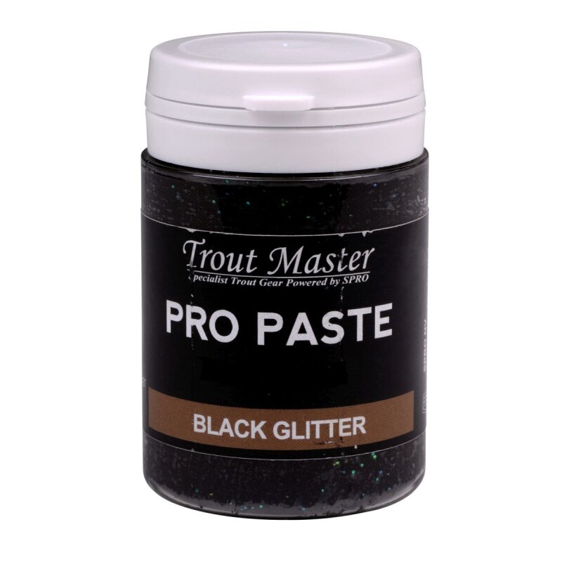 TROUTMASTER Pro Paste Fish 60g Black Glitter (60,67 € pro 1 kg)