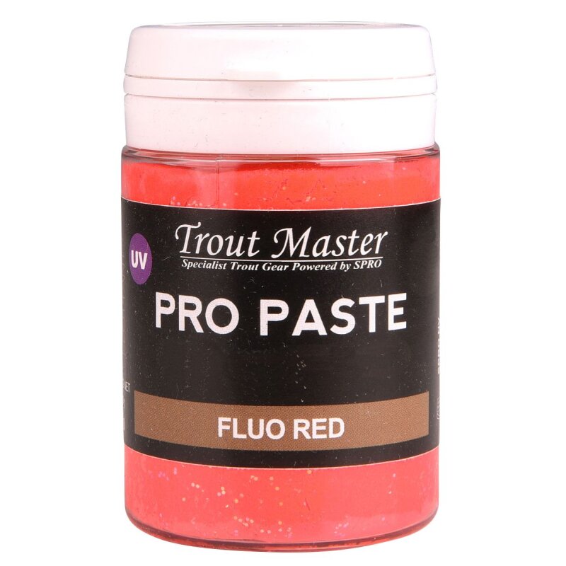 TROUTMASTER Pro Paste Fish 60g Fluoro Red (60,67 € pro 1 kg)
