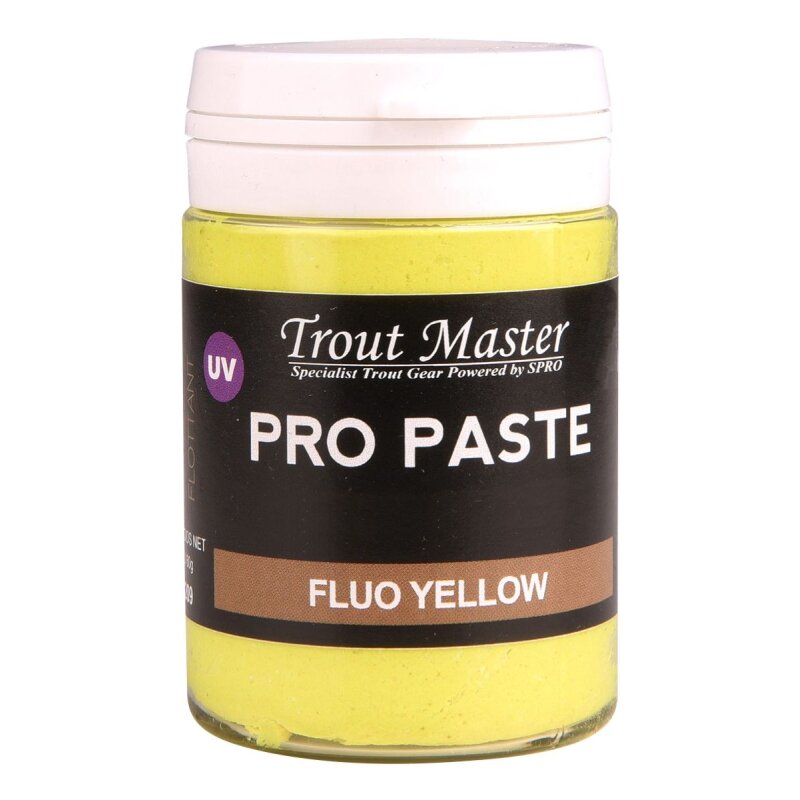 TROUTMASTER Pro Paste Fish 60g Fluoro Yellow (60,67 € pro 1 kg)