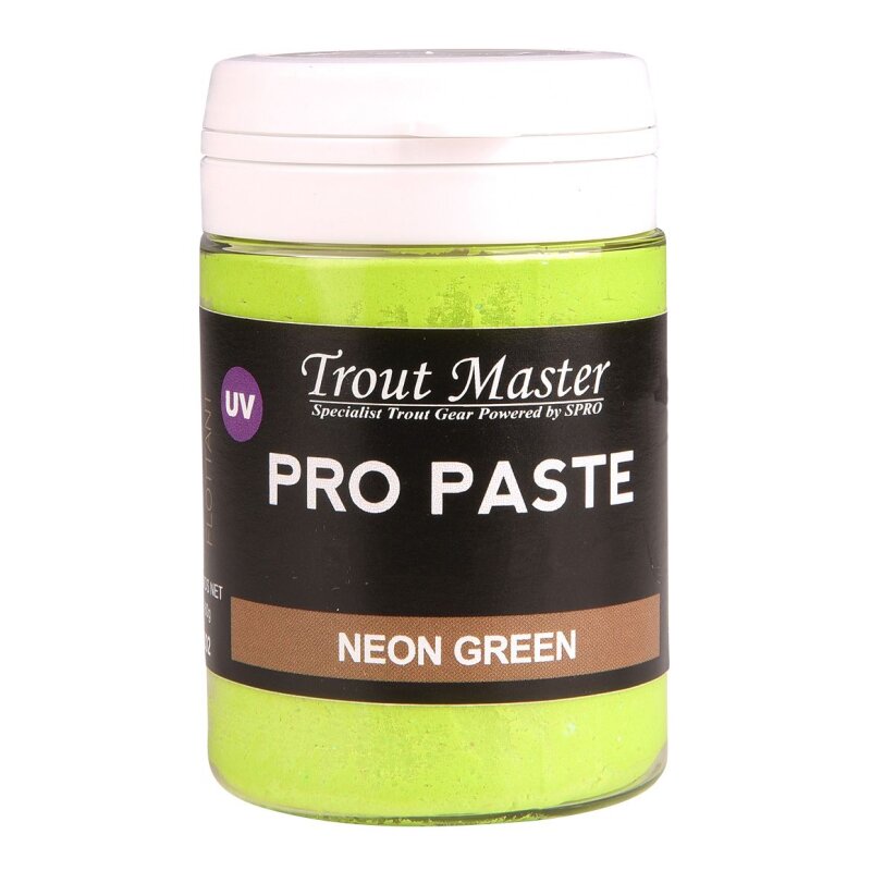 TROUTMASTER Pro Paste Fish 60g Neon Green (60,67 € pro 1 kg)