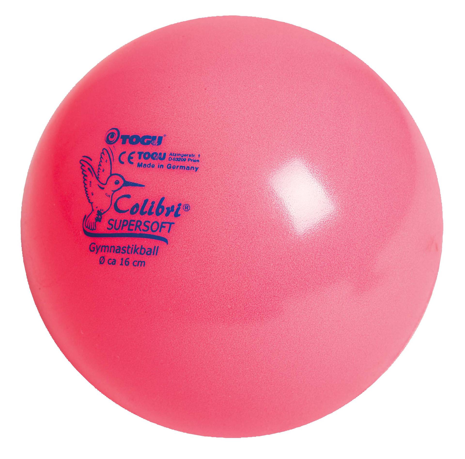 Togu Fitnessball "Colibri Supersoft", Pink von Togu