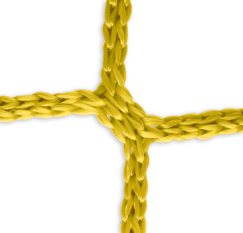 Tornetz (gelb) - 3 x 2 m, 4 mm PP, 80/100 cm von Teamsportbedarf.de