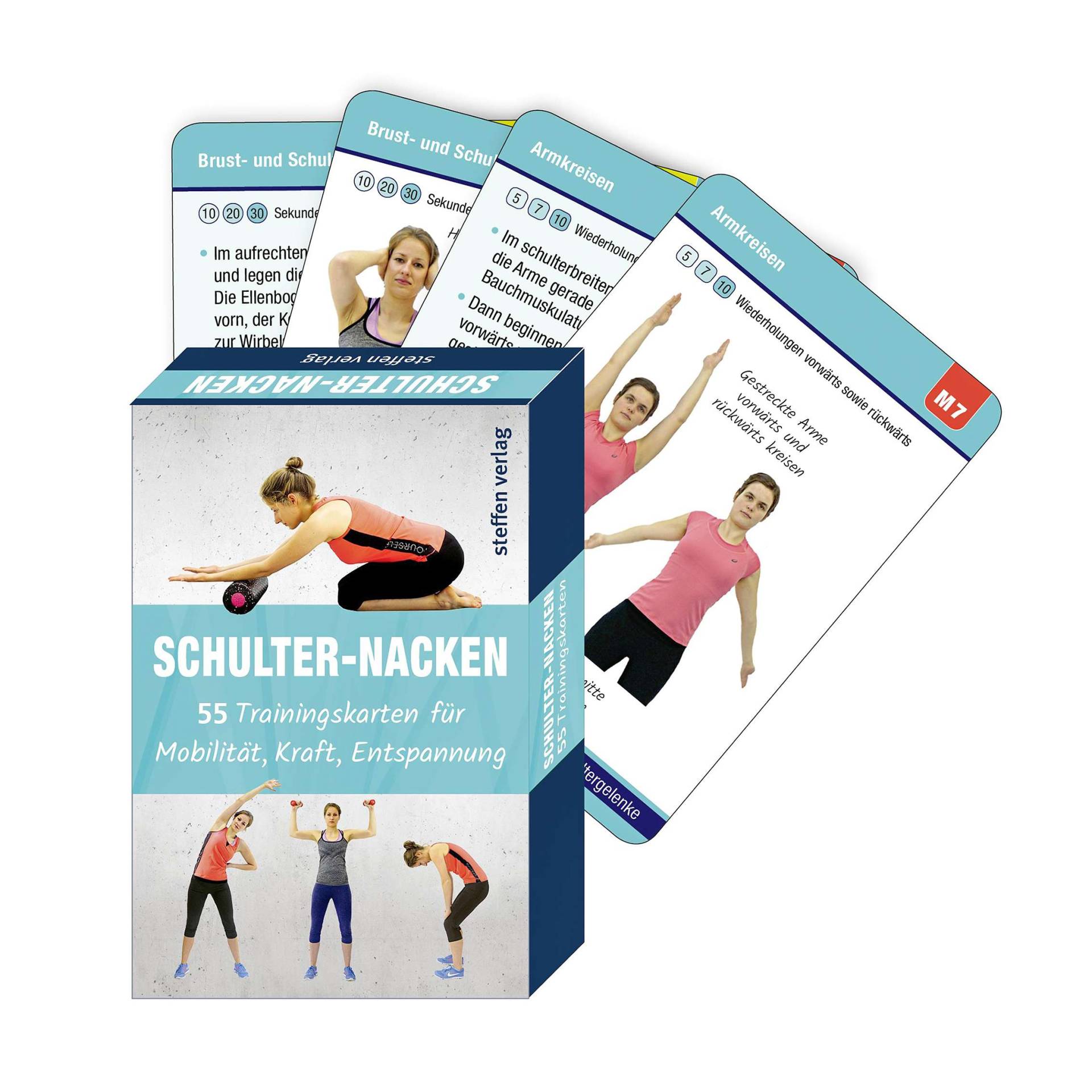 Steffen Verlag Übungskarten, Schulter-Nacken von Steffen Verlag