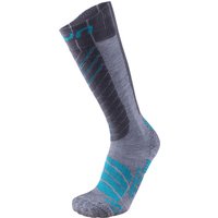 UYN Ski Comfort Fit Socks Lady Damen-Funktionssocken Grey/Turquoise von Uyn