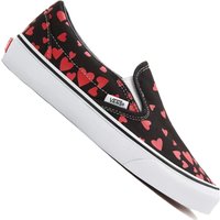 Vans Classic Slip-On Valentines Hearts Black Racing Red von Vans