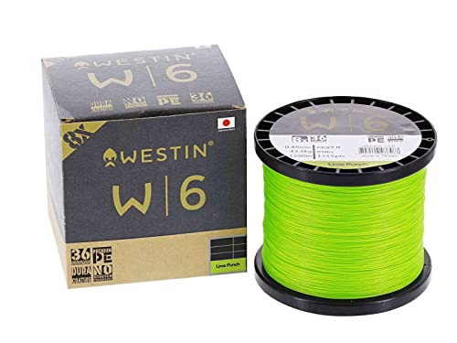 Westin W6 Braided Line x8 Lime Punch 0.205mm 135m 10.6kg