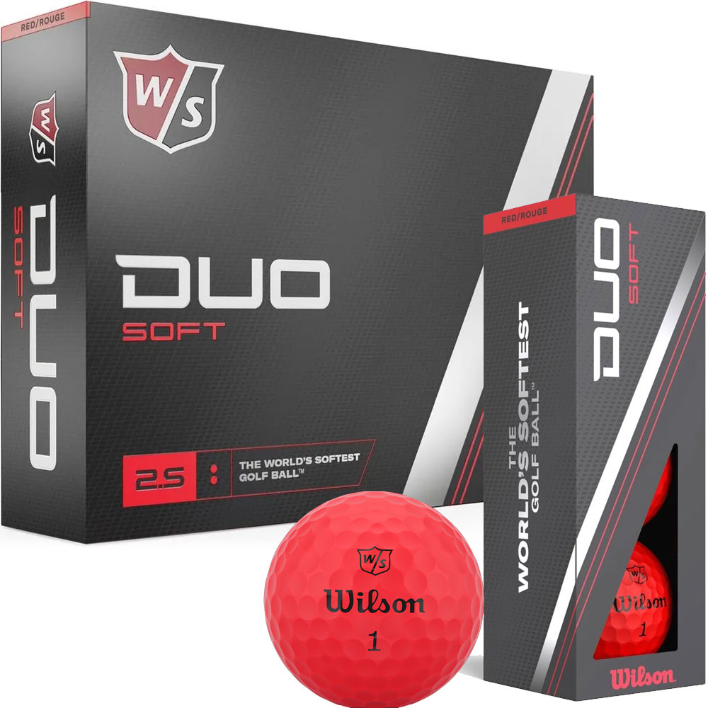 'Wilson Staff DUO soft+ 2.0 12er rot' von 'Wilson Staff Golf'