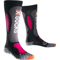 X-Bionic Ski Carving Silver X-Socks Damen Black/Violet von X-BIONIC