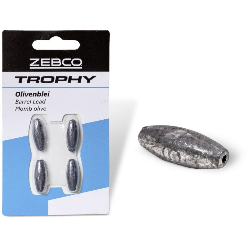 ZEBCO Trophy Olivenblei 12g 3Stk.