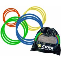 Zeus 12er-Pack Koordinationsringe Set 60cm mit Tasche von Zeus