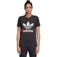 adidas Originals Trefoil Tee Damen-Shirt Black/White von adidas Originals