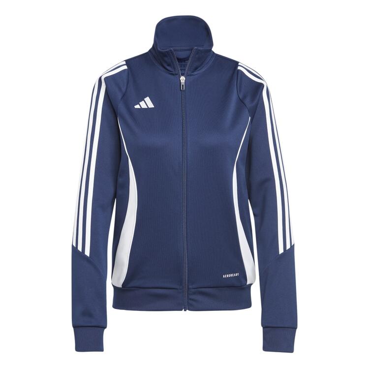 adidas Tiro 24 Trainingsjacke Damen IR7492 TENABL/WHITE - Gr. M