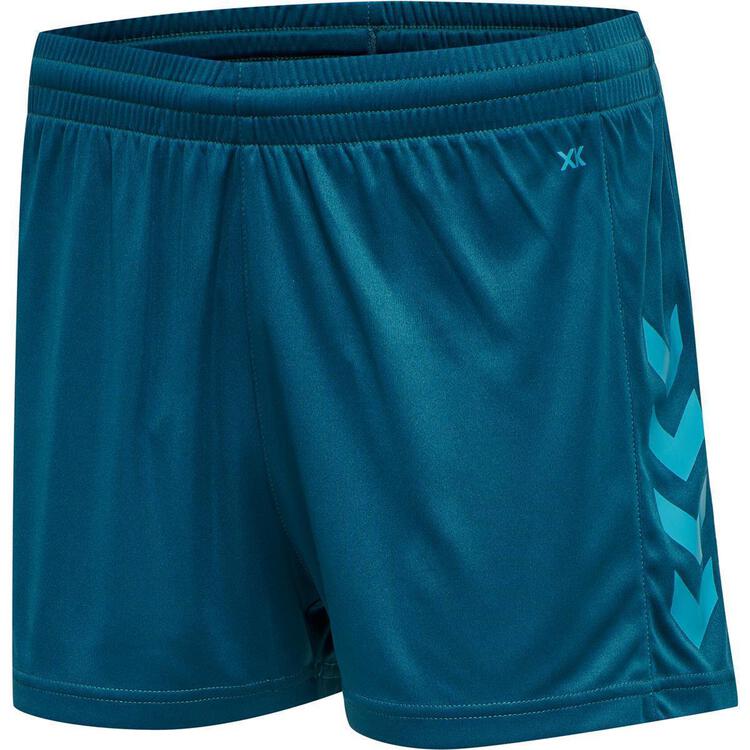 hummel Core XK Poly Shorts Damen 211468-7058 BLUE CORAL - Gr. 2XL