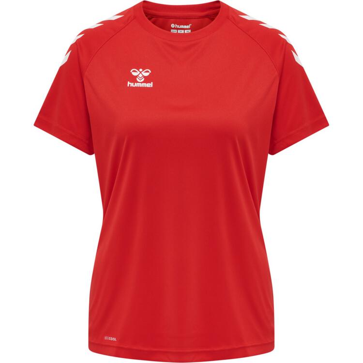 hummel Core XK Poly T-Shirt Damen 211944-3062 TRUE RED - Gr. XL