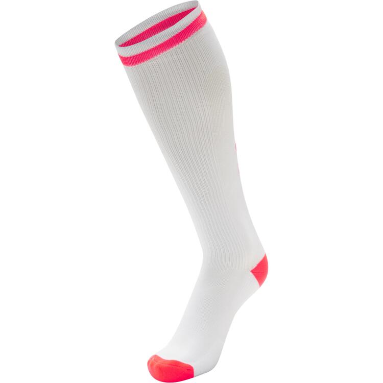 hummel ELITE INDOOR Socken HIGH WHITE/DIVA PINK 204044-9232 Gr. 43-45